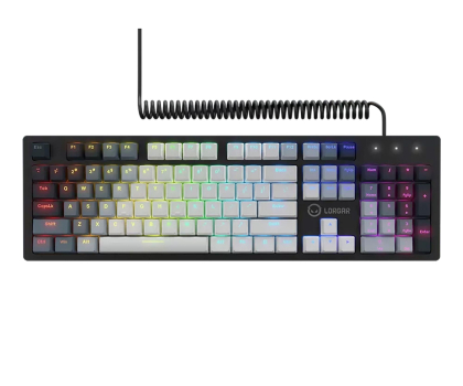 Klawiatura Lorgar Azar 514 RGB Biała LRG-GK514W-US